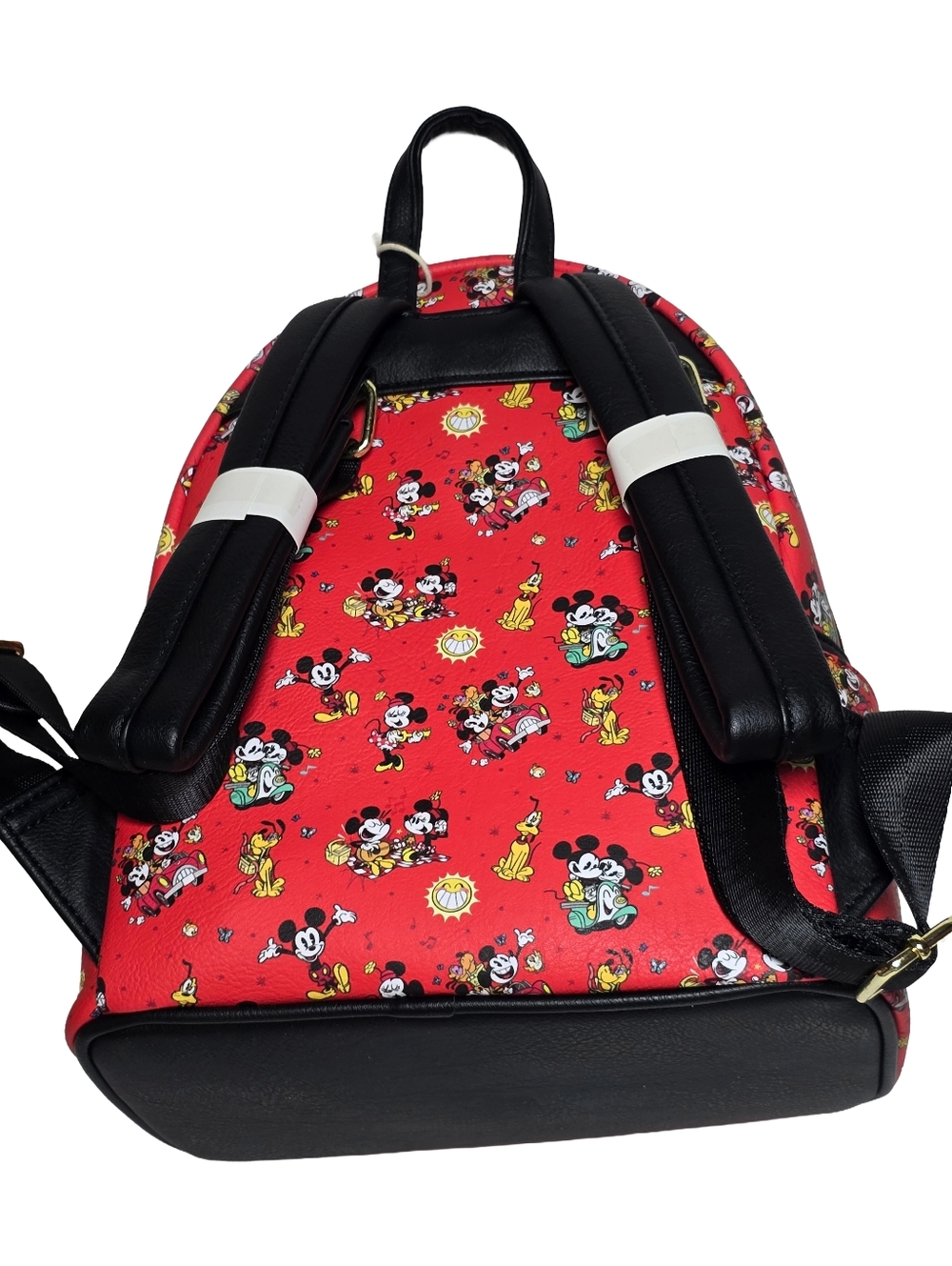 Disney Parks Loungefly Mickey Minnie Pluto Mini Backpack NWT - Picture 4 of 6